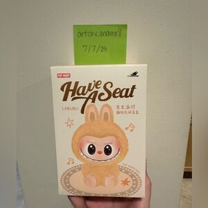 Authentic Have A Seat Zizi Labubu